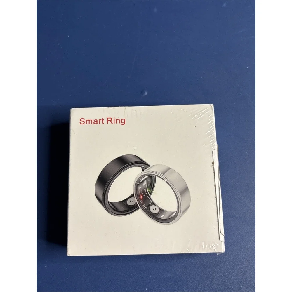 JYouPro Smart Ring Fitness Tracker Wearable Size 10 Unisex Black
